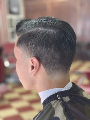 Gentlemen's haircut