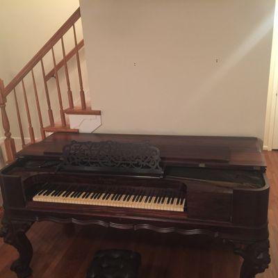 1865 Square Grand Piano