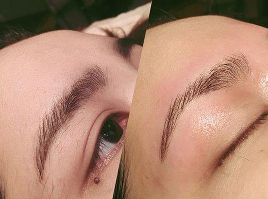 Brow transformation by Jacqueline