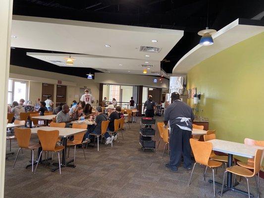 Dining hall mezzanine