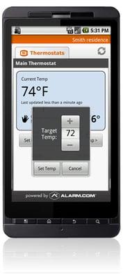 CONTROL YOUR HEAT/AC FROM ANYWHERE