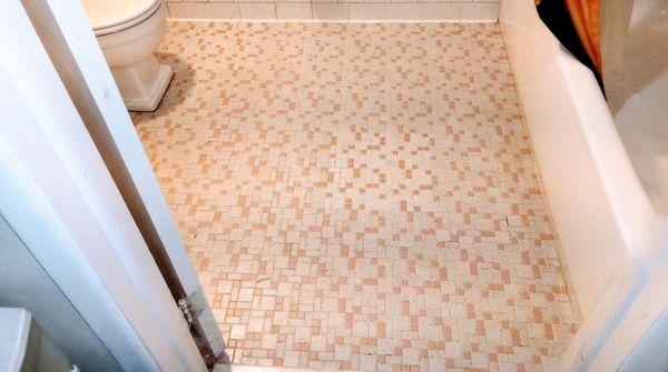 Tile and Grout cleaning - After