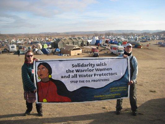 In solidarity at Standing Rock