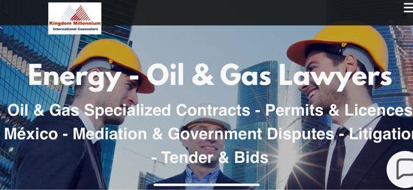 Experts on Oil & Gas Law Mexico & US