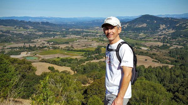 Hiking and Views from Sonoma Mountain Regional Park