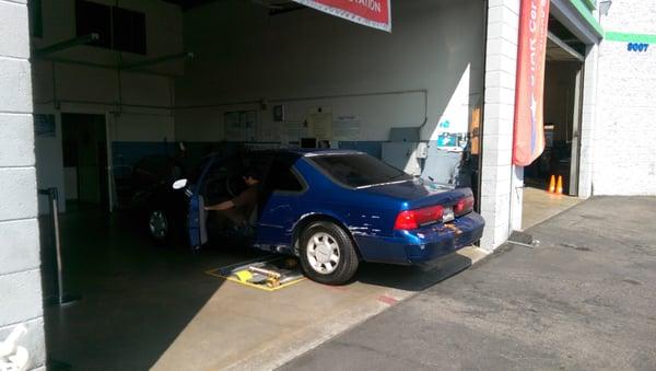 Blue Smog Test Center Only