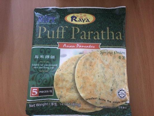 Rays Spring Onion Puff Paratha