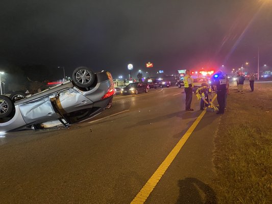 Victim of this crash kept in waiting area for 3 hours at joke of hospital.