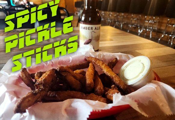 Spicy pickle sticks