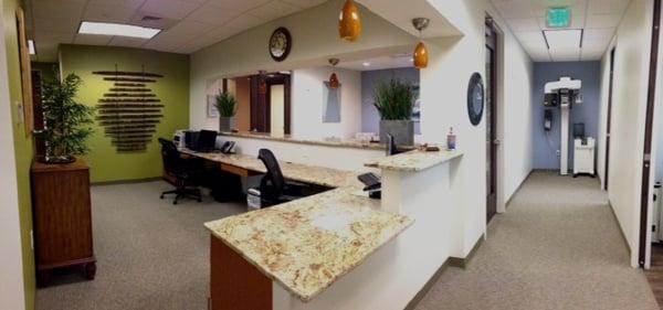 Reception Area at Dr. Stone DDS