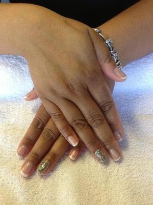 Gel French mani