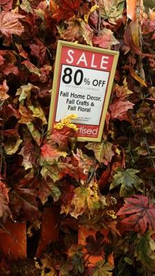 Hobby Lobby College Blvd - Fall 2014 sale! 80% off!!