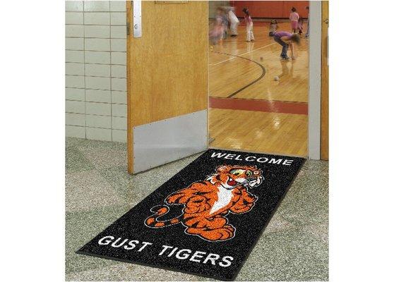 Specializing in school logo mats