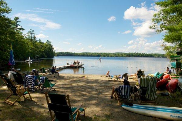 Relaxing day at our waterfront