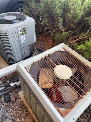 The A/C unit was first put in, in 1993 it's no longer working & they refuse to fix it.