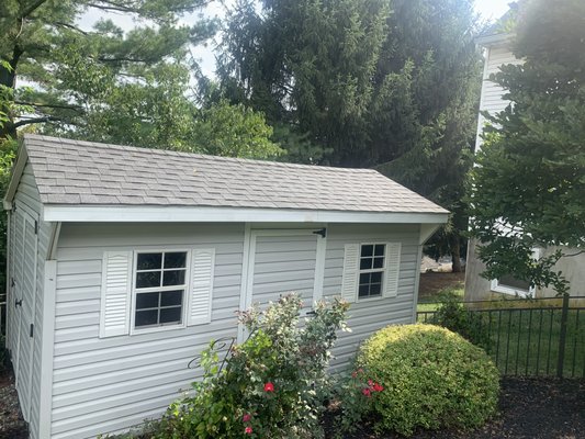 After - Roof and siding