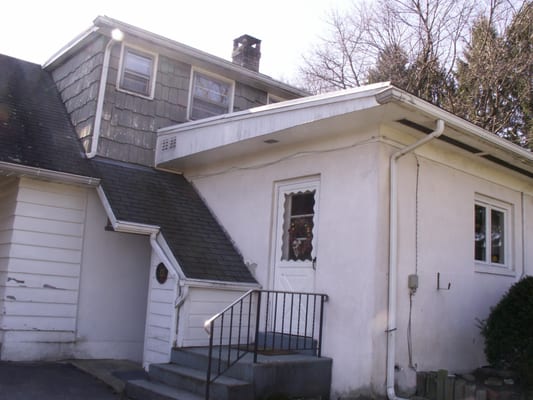 One time garage converted to a residence