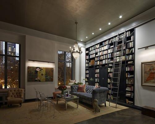 madison square park residence-living room