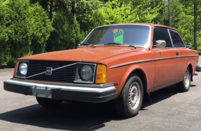 1978 Volvo 242, Stock #141847 Brownish Red