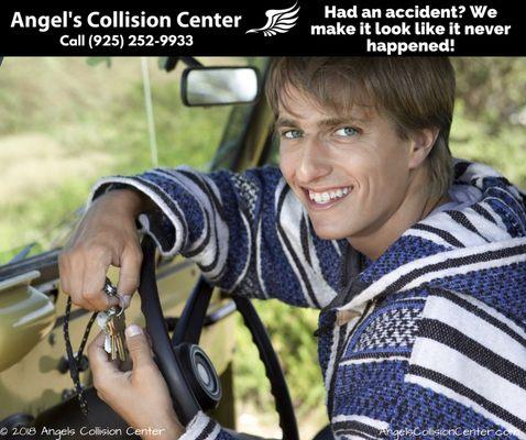 Make your Accident Like it NEVER happened! #pittsburg #auto #body #shop #repair #bodyshop #collision #car #painting #dent #restoration #shop