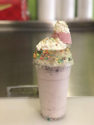 Try our new unicorn horchata!