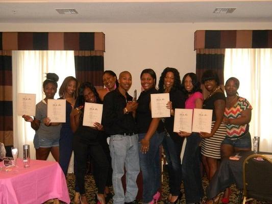 July 2012 graduating Gunz & Heelz class