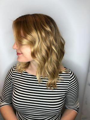 Honey Blonde Balayage