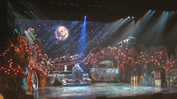 CATS stage. It's a little zoomed in, but taken from my seat.