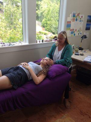 Reiki session