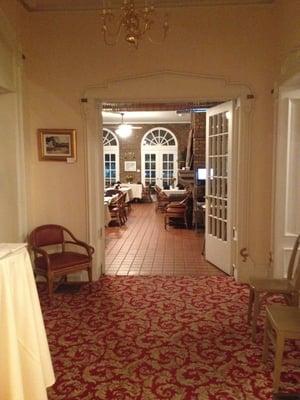 One of the dining rooms