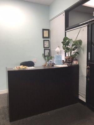 front desk