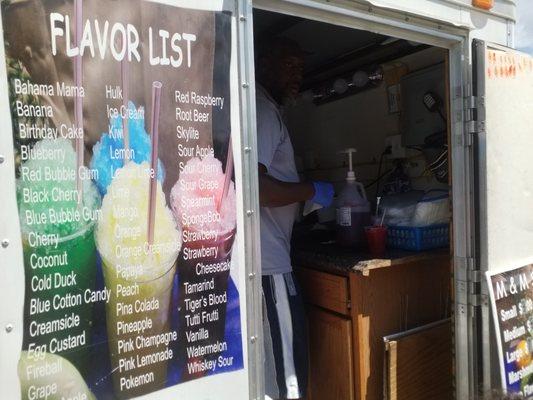 We have over 50 flavors