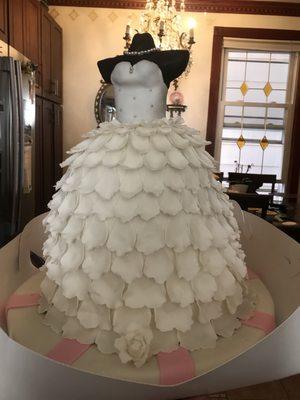 Bridal shower cake