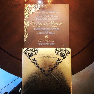 Elegant Invitations & Calligraphy