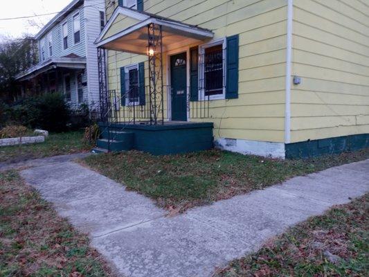 512 S. Jefferson St. (front View), zip 23803. recently rehabbed funded.