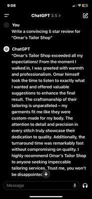 Omar Tailor Shop