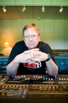 Lane Gibson at his Vermont Recording Studio