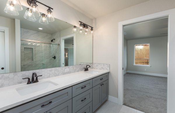 Master bathroom