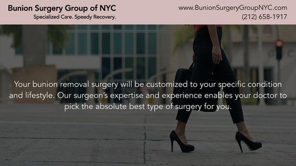 About Bunion Surgery Group of NYC