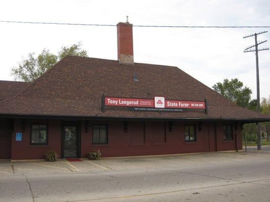 The office, located in the historic Milwaukee Train Depot Building