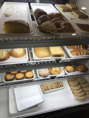 Pastries by the counter