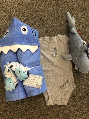 Shark themed boys gifts $8 to $58