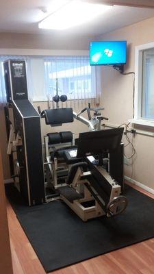 The MedX Lumbar Machine. Best choice for rehabilitation of the lower back.