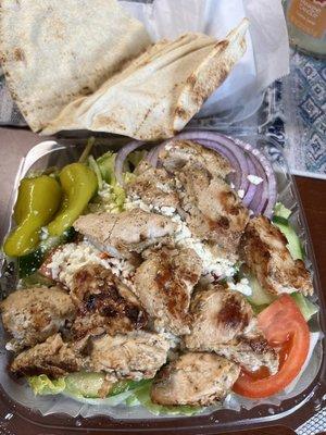 Chicken Greek Salad