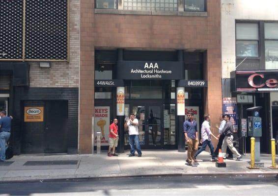 Entrance of AAA Hardware