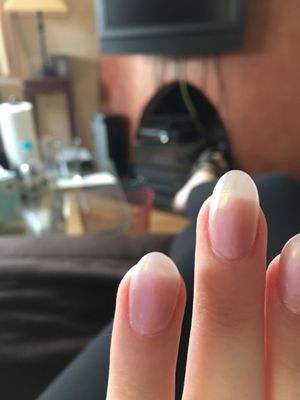 uneven tips