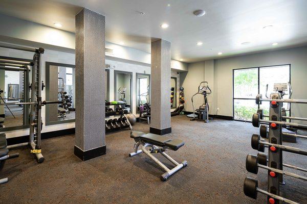 State-of-the-art fitness center