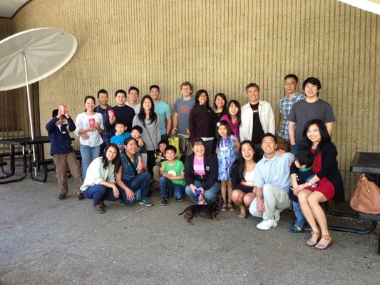 Group pic after one of our neighborhood outreaches