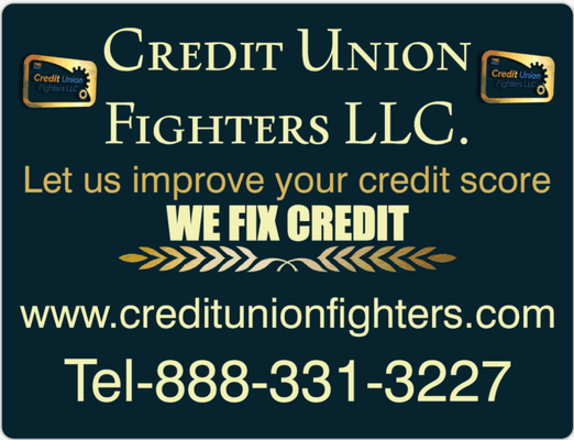 We will FIX your CREDIT.