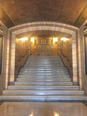 Original Art Deco staircase